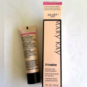 Mary Kay Timewise Luminous-Wear Liquid Foundation in Beige 4 Color